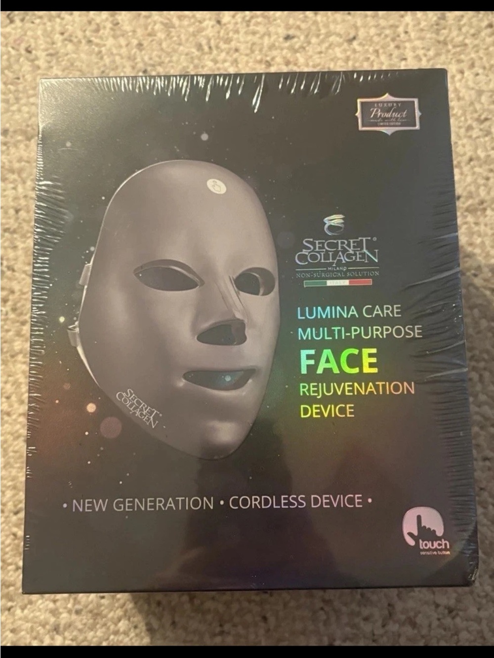 Secret Collagen Lumina Care Multi-Purpose Face Rejuvenation Device New Generatio